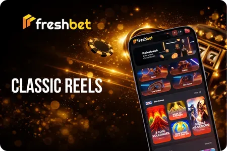 Classic reels gameplay with bonus features at Fresh Bet Casino