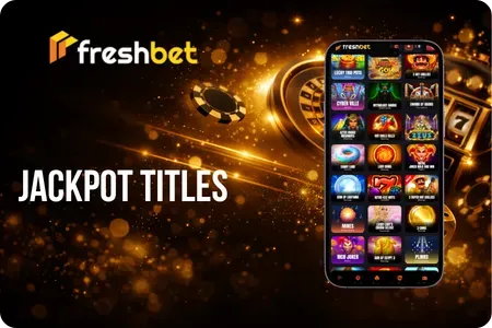 Jackpot slot games with high volatility and large payouts at Fresh Bet Casino