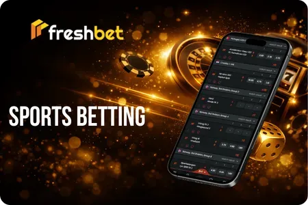 Sports Betting with pre-match and live markets in Freshbet Casino